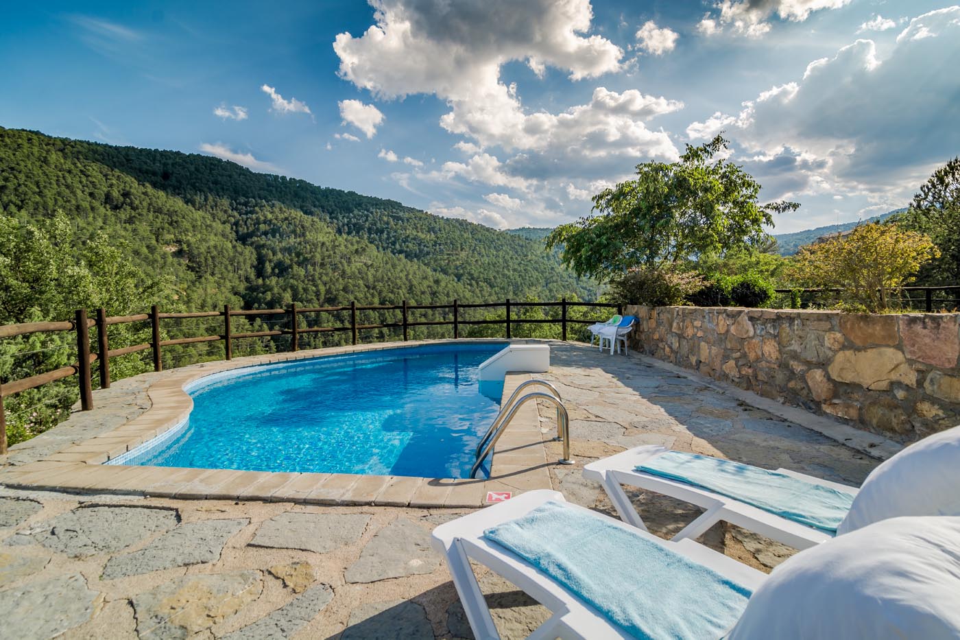 Excellent views in all directions